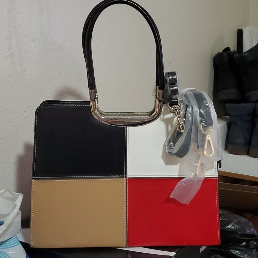 Neutral Soft Leather Satchel